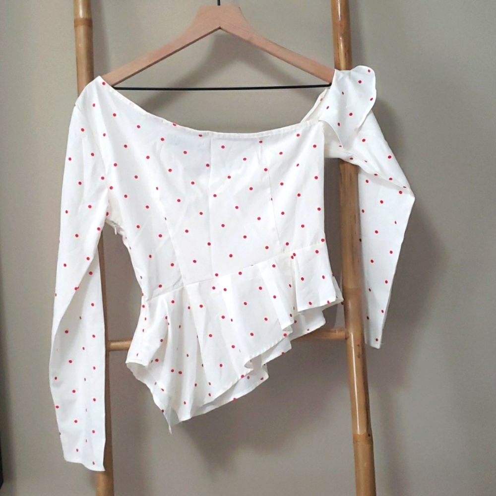 Asymmetrical blouse - Picture 4 of 4